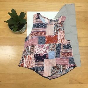Patterned tank top